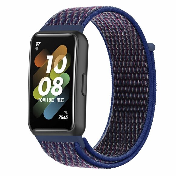 Нейлоновый ремешок для Huawei Band 7 (Indigo)