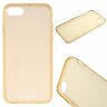 Силиконовый TPU чехол для iPhone 7 / iPhone 8 / iPhone SE (2020) / iPhone SE (2022) (золотой)