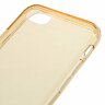 Силиконовый TPU чехол для iPhone 7 / iPhone 8 / iPhone SE (2020) / iPhone SE (2022) (золотой)