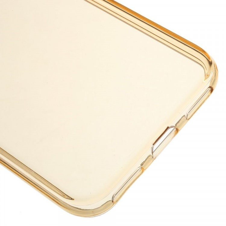 Силиконовый TPU чехол для iPhone 7 / iPhone 8 / iPhone SE (2020) / iPhone SE (2022) (золотой)