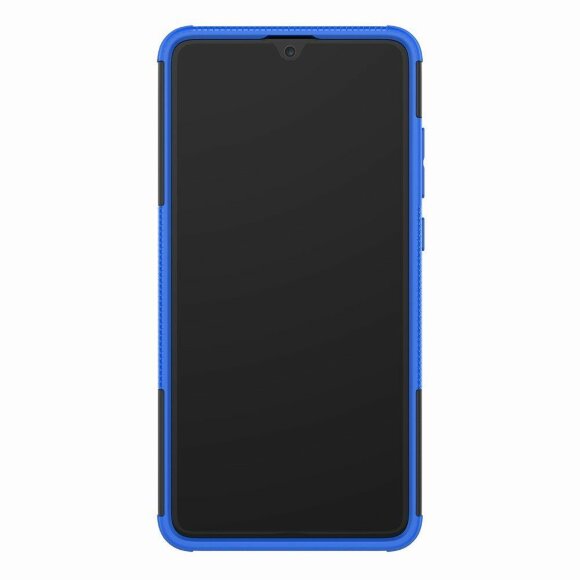 Чехол Hybrid Armor для Huawei Mate 20 (черный + голубой)