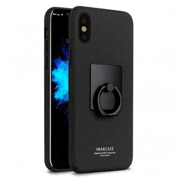 Чехол iMak Finger для iPhone X / ХS (черный) Чехол iMak Finger для iPhone X / ХS (черный)