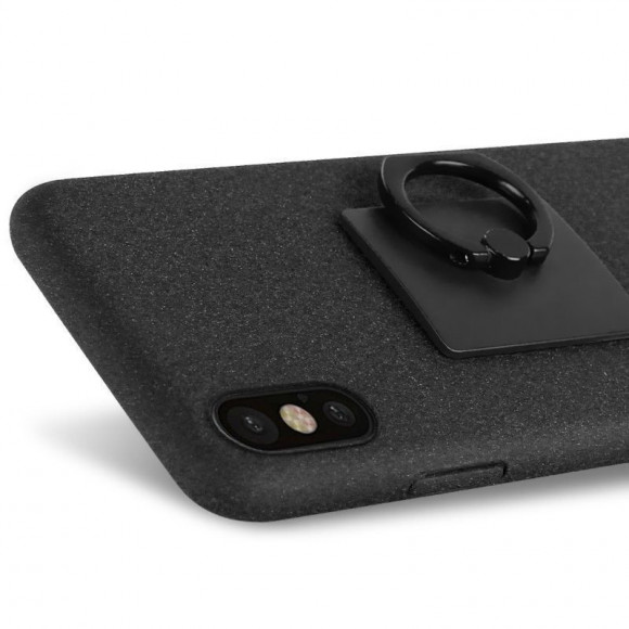 Чехол iMak Finger для iPhone X / ХS (черный) Чехол iMak Finger для iPhone X / ХS (черный)