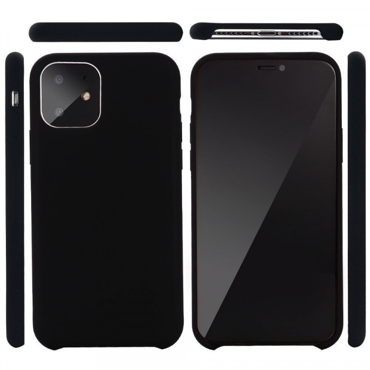 Силиконовый чехол Mobile Shell для iPhone 11 Pro (черный)