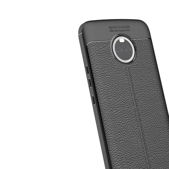 Чехол-накладка Litchi Grain для Motorola Moto X4 (черный) Чехол-накладка Litchi Grain для Motorola Moto X4 (черный)