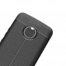 Чехол-накладка Litchi Grain для Motorola Moto X4 (черный)