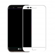 Защитное стекло 3D для LG Stylus 3 M400DY (белый) Защитное стекло 3D для LG Stylus 3 M400DY (белый)