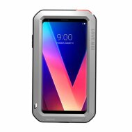 Гибридный чехол LOVE MEI для LG V30 (серебряный) Гибридный чехол LOVE MEI для LG V30 (серебряный)