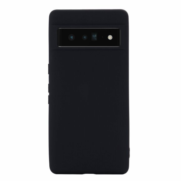 Силиконовый чехол Mobile Shell для Google Pixel 7 Pro (черный) Силиконовый чехол Mobile Shell для Google Pixel 7 Pro (черный)