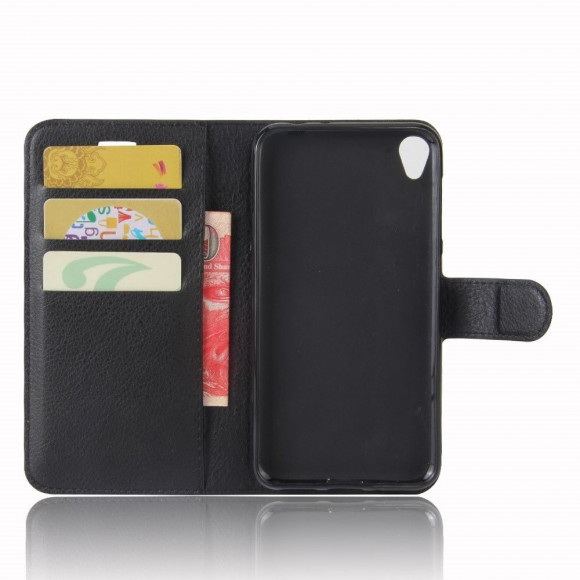 Чехол с визитницей для ASUS ZenFone Live ZB501KL (черный) Чехол с визитницей для ASUS ZenFone Live ZB501KL (черный)