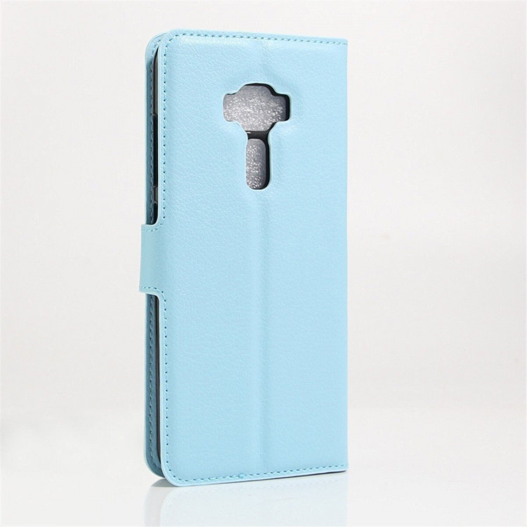 Чехол с визитницей для ASUS Zenfone 3 Deluxe ZS570KL (голубой)