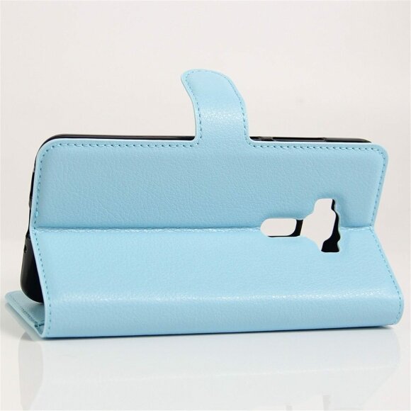 Чехол с визитницей для ASUS Zenfone 3 Deluxe ZS570KL (голубой) Чехол с визитницей для ASUS Zenfone 3 Deluxe ZS570KL (голубой)