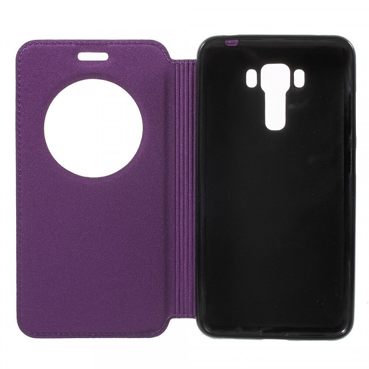 Чехол-книжка ASUS с окном 3 Laser ZC551KL (фиолетовый)