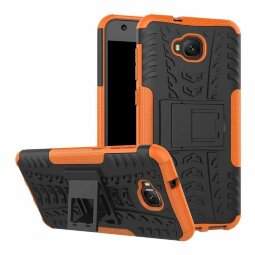 Чехол Hybrid Armor для ASUS ZenFone 4 Selfie ZD553KL (черный + оранжевый)