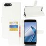 Чехол с визитницей для Asus Zenfone 4 ZE554KL (белый)