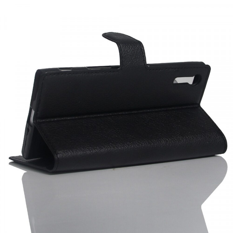 Чехол с визитницей для Sony Xperia XZ / XZs (черный)