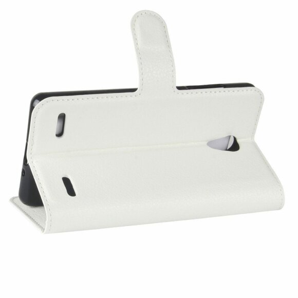 Чехол с визитницей для ZTE Blade A521 (белый)