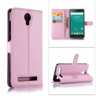 Чехол с визитницей для DOOGEE X7 Pro (розовый) Чехол с визитницей для DOOGEE X7 Pro (розовый)