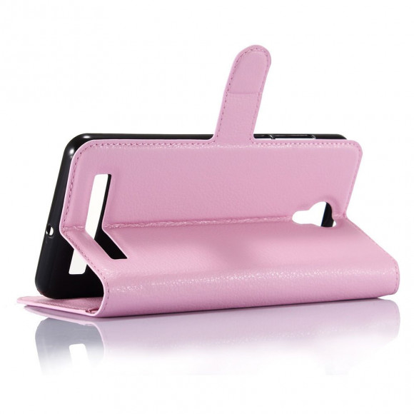 Чехол с визитницей для DOOGEE X7 Pro (розовый) Чехол с визитницей для DOOGEE X7 Pro (розовый)