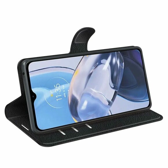 Чехол для Motorola Moto E22, Moto E22i (черный)