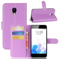 Чехол с визитницей для Meizu A5 / M5C (фиолетовый)