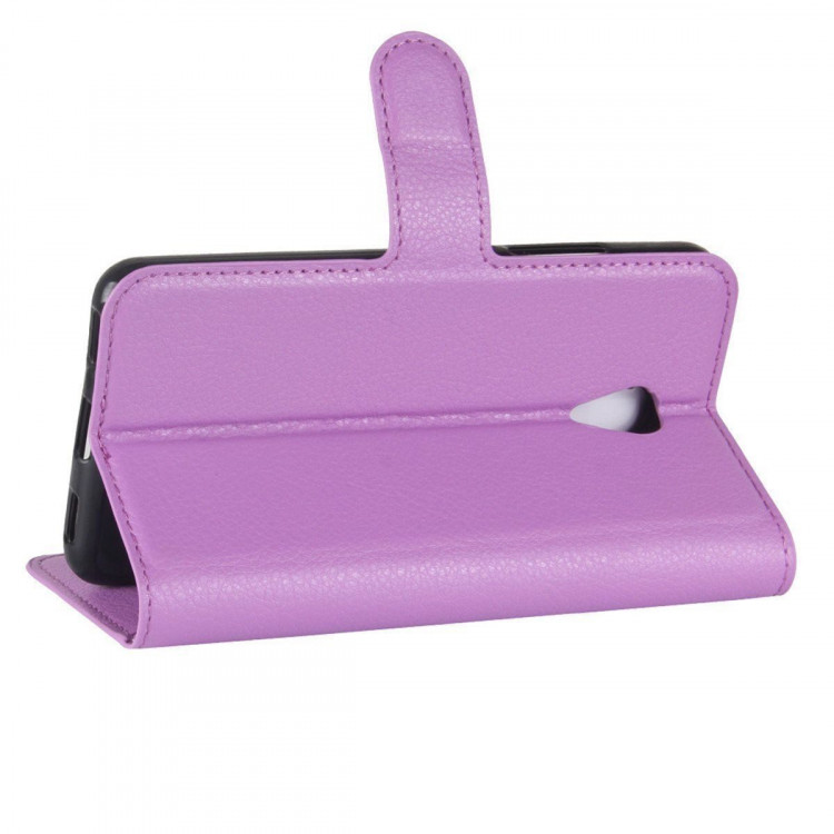 Чехол с визитницей для Meizu A5 / M5C (фиолетовый)