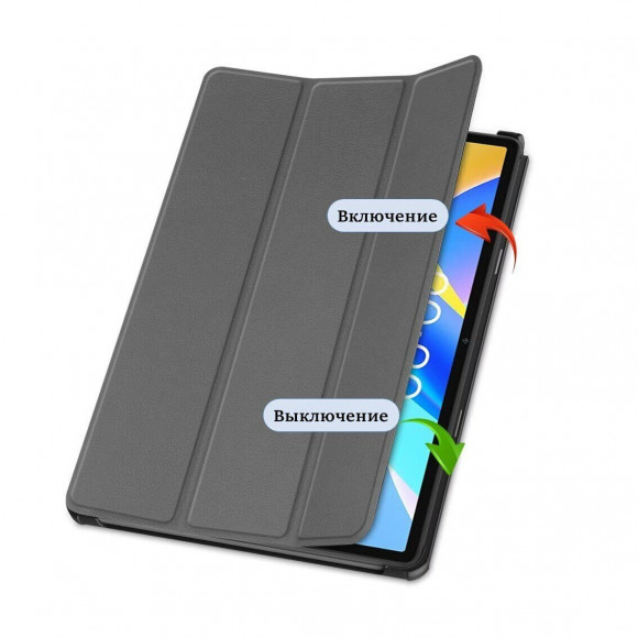 Планшетный чехол для Teclast M40 Plus, Teclast P40HD, Teclast P30S - 10,1 дюйм (серый)