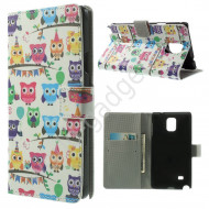 Чехол для Samsung Galaxy Note 4 (Совы) Чехол для Samsung Galaxy Note 4 (Совы)