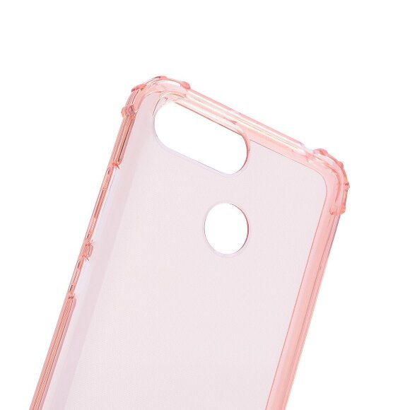 Силиконовый чехол с усиленными бортиками для Xiaomi Redmi 6 (розовый) Силиконовый чехол с усиленными бортиками для Xiaomi Redmi 6 (розовый)