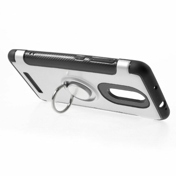 Чехол Hybrid Kickstand для Xiaomi Redmi Note 3 / 3 PRO (серебряный) Чехол Hybrid Kickstand для Xiaomi Redmi Note 3 / 3 PRO (серебряный)