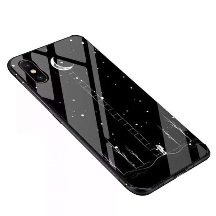 Чехол-накладка для Xiaomi Mi 8 Pro / Mi 8 Explorer Edition (Ladder of the moon)