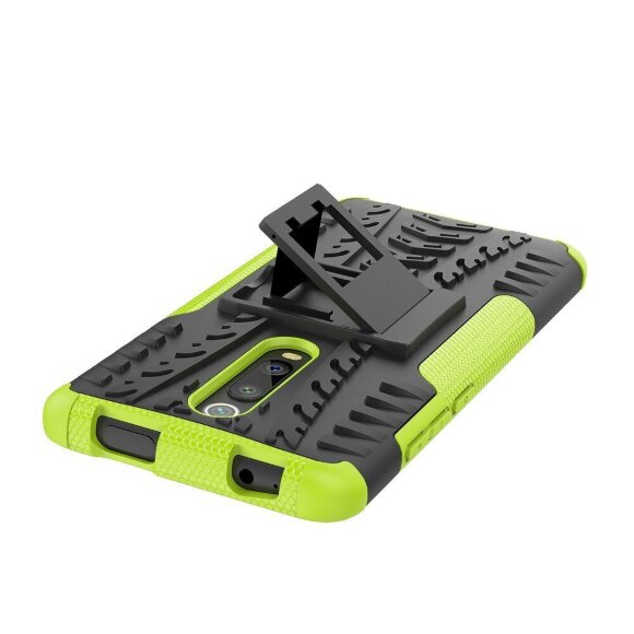 Чехол Hybrid Armor для Xiaomi Redmi K20 / Redmi K20 Pro / Xiaomi Mi 9T / Mi 9T Pro (черный + зеленый) Чехол Hybrid Armor для Xiaomi Redmi K20 / Redmi K20 Pro / Xiaomi Mi 9T / Mi 9T Pro (черный + зеленый)