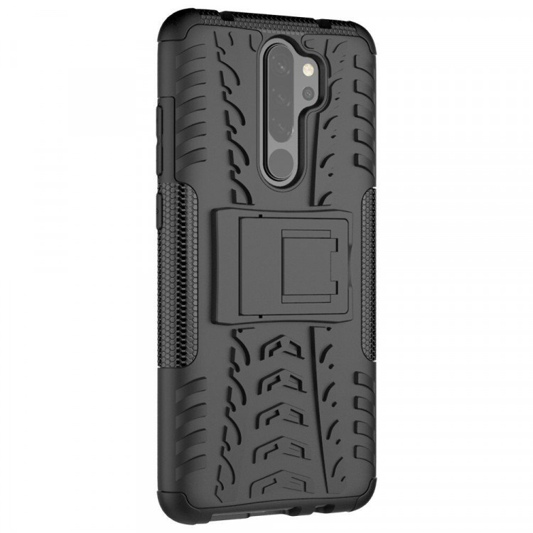 Чехол Hybrid Armor для Xiaomi Redmi Note 8 Pro (черный)
