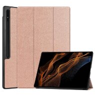 Планшетный чехол для Samsung Galaxy Tab S9 Ultra, Tab S8 Ultra (розовое золото) Планшетный чехол для Samsung Galaxy Tab S9 Ultra, Tab S8 Ultra (розовое золото)