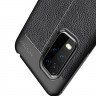 Чехол-накладка Litchi Grain для Xiaomi Mi 10 Youth 5G / Xiaomi Mi 10 Lite 5G (черный)