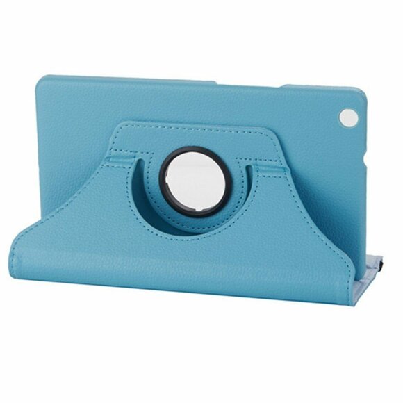 Поворотный чехол для Huawei MediaPad M5 Lite 8 / Honor Pad 5 8.0 (голубой) Поворотный чехол для Huawei MediaPad M5 Lite 8 / Honor Pad 5 8.0 (голубой)