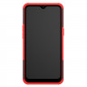 Чехол Hybrid Armor для Samsung Galaxy A10s (черный + красный)