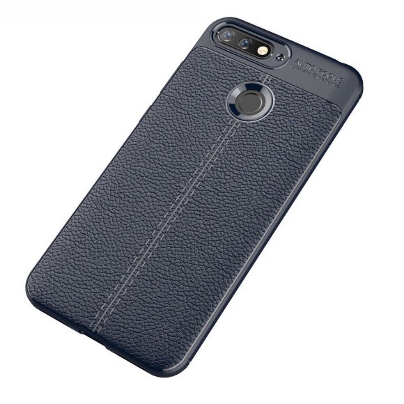 Чехол-накладка Litchi Grain для Huawei Y6 Prime (2018) / Honor 7A / Honor 7C (AUM-L41) / Honor 7A Pro (AUM-L29) (темно-синий) Чехол-накладка Litchi Grain для Huawei Y6 Prime (2018) / Honor 7A / Honor 7C (AUM-L41) / Honor 7A Pro (AUM-L29) (темно-синий)