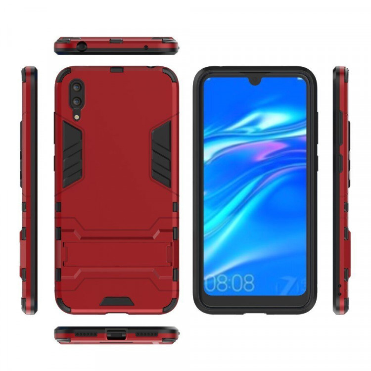 Чехол Duty Armor для Huawei Enjoy 9 / Huawei Y7 Pro (2019) (красный)