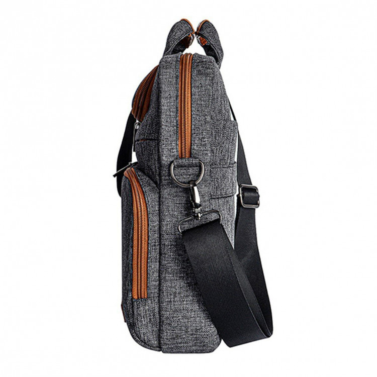 Многофункциональная сумка для ноутбука 15,6 дюймов (серый)