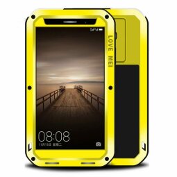 Гибридный чехол LOVE MEI для Huawei Mate 9 (желтый)