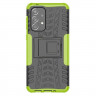 Чехол Hybrid Armor для Samsung Galaxy A33 5G (черный + зеленый)