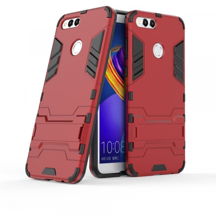 Чехол Duty Armor для Huawei Honor 7X (красный)