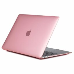 Пластиковый чехол для Apple MacBook Air 13.3" A1932 (2018) / Air 13.3" с дисплеем Retina (2018) / MacBook Air (M1, 2020) (розовый)