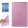 Прозрачный чехол из мягкого пластика для iPad Air 2 (фиолетовый)