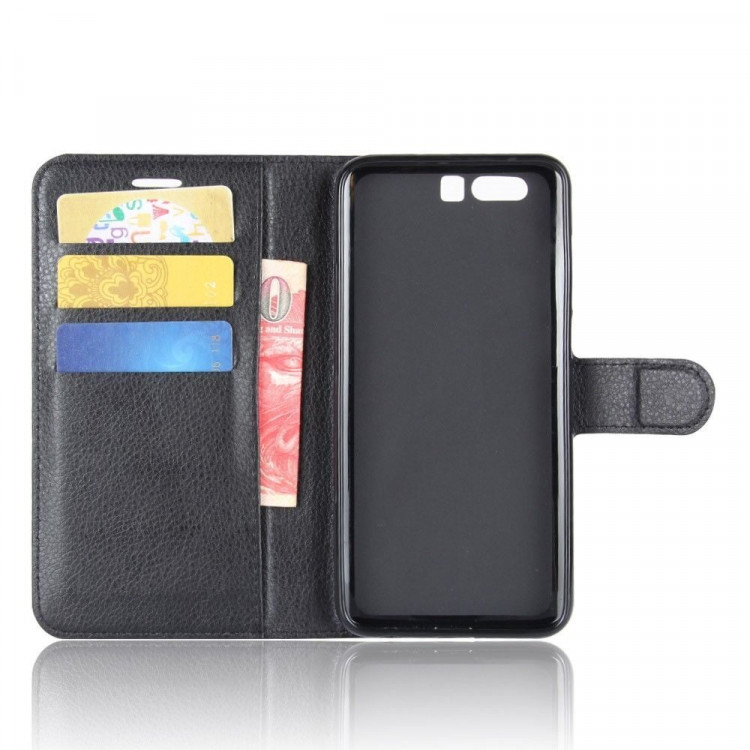 Чехол с визитницей для Huawei Honor 9 (черный)