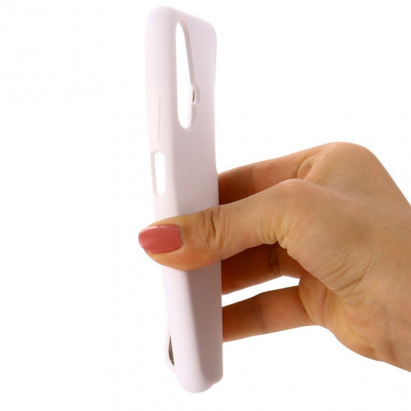 Силиконовый чехол Mobile Shell для Huawei nova 5T / Honor 20 (белый)