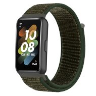 Нейлоновый ремешок для Huawei Band 7 (армейский зеленый) Нейлоновый ремешок для Huawei Band 7 (армейский зеленый)