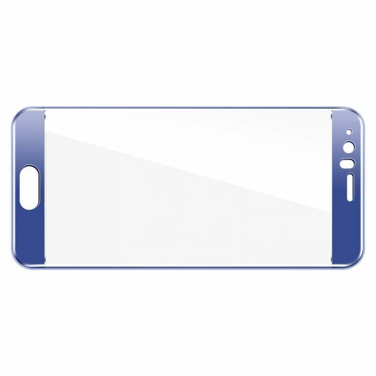 Защитное стекло 3D для Huawei P10 (голубой)
