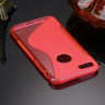Нескользящий чехол для iPhone 7 / iPhone 8 (малиновый)